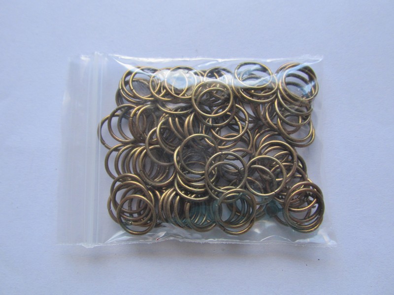 (image for) Jump Rings-( 0.7 oz bag)Antique Brass #JR16 - Click Image to Close